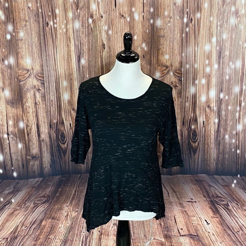 *621 Green Envelope Asymmetrical Hem Sweater
